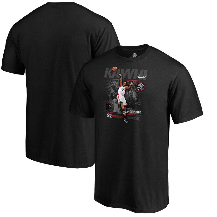 2019 Men Toronto Raptors black NBA Nike T shirt 4